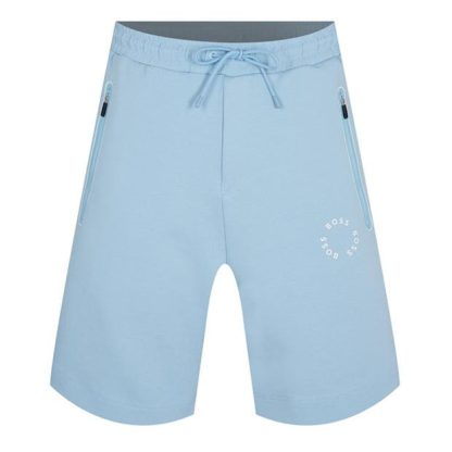 Boss Headlo 2 Shorts Men Fleece Shorts Blue 451 for sale