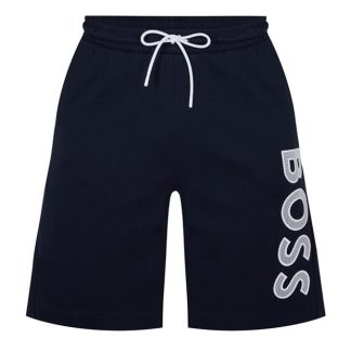 Boss Heos Shorts Men Fleece Shorts Navy 403 for sale