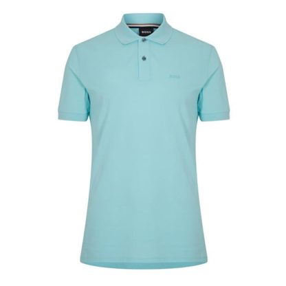 Boss Hugo Boss Pallas Polo Shirt Mens Men Blue 461  for sale