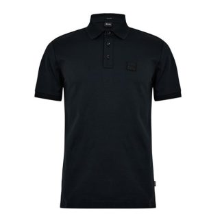 Boss Hugo Boss Parlay Polo Shirt Mens Men Short Sleeve Polos Dark Blue 405 for sale