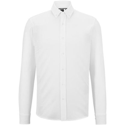 Boss Joe Regular Fit Stretch Cotton Twill Shirt Men White  for sale