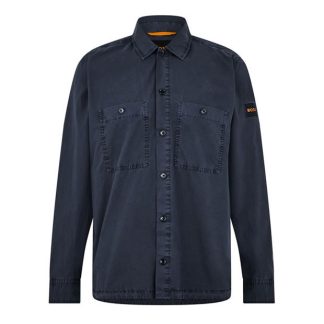 Boss Locky_2_M 10260284 01 Men Overshirts Dark Blue 404 for sale