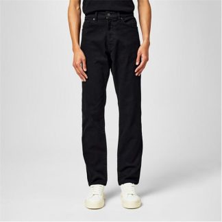 Boss Maine Straight-Leg Jeans Men Straight Jeans Black 003 for sale