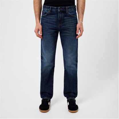 Boss Maine Straight-Leg Jeans Men Straight Jeans Medium Blue 429 for sale