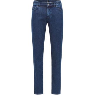 Boss Maine3 Regular Fit Jeans Men Straight Jeans Bright Blue 433 for sale