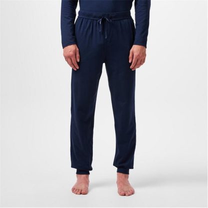 Boss Mix & Match Jogging Bottoms Men Closed Hem Fleece Jogging Bottoms Navy 403 for sale