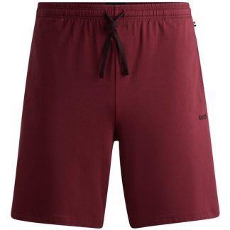 Boss Mix & Match Shorts Men Jersey Shorts Dark Red 605 for sale