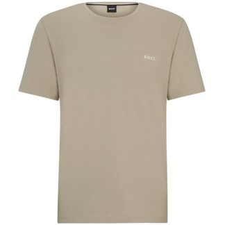 Boss Mix Match T Shirt Men Regular Fit T-Shirts Dark Beige 255 for sale