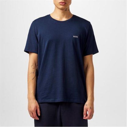 Boss Mix Match T Shirt Men Regular Fit T-Shirts Navy 403 for sale