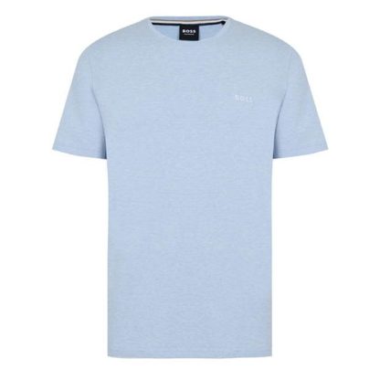 Boss Mix Match T Shirt Men Regular Fit T-Shirts Pastel Blue 452 for sale