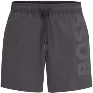 Boss Octopus Swim Shorts Men Swim Shorts Medium Grey 032 for sale