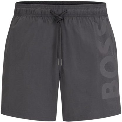 Boss Octopus Swim Shorts Men Swim Shorts Medium Grey 032 for sale