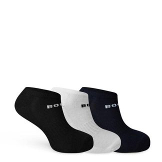 Boss Pack Trainer Socks Men Trainer Socks Blk/Wht/Nvy 960 for sale