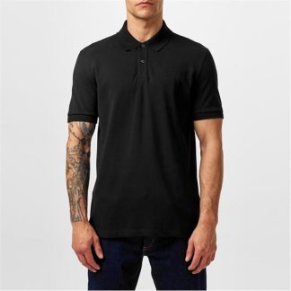 Boss Pallas Polo Shirt Men Short Sleeve Polos Black 001 for sale