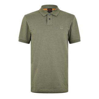 Boss Passenger PiquÉ Polo Top Men Short Sleeve Polos Sage 250 for sale