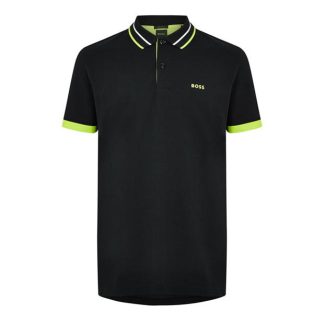 Boss Peos 1 Short Sleeve Polo Men Short Sleeve Polos Black 003 for sale