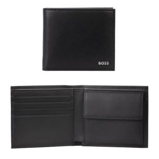 Boss Randy Coin Wallet Unisex Black 001  for sale