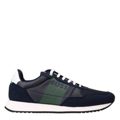 Boss Runner Style Trainer Men Low Trainers Blue 403 for sale