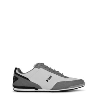 Boss Saturn Trainer Men Low Trainers Grey 060 for sale