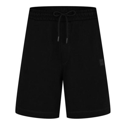 Boss Sewalk Fleece Shorts Men Fleece Shorts Black 001 for sale