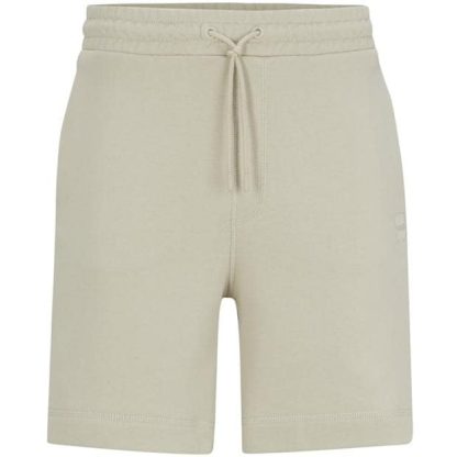 Boss Sewalk Fleece Shorts Men Fleece Shorts Light Beige 271 for sale