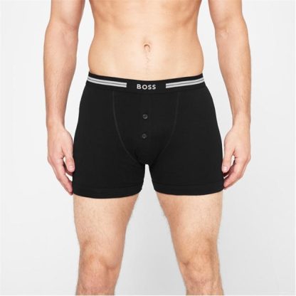 Boss Single Boxer Briefs Men Boxer Briefs Black 001 for sale