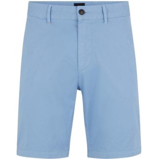 Boss Slim Fit Chino Shorts Men Chino Shorts Pas Blue 455 for sale