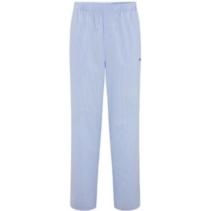 Boss Stripe Pants Men Open Blue 470  for sale