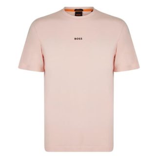 Boss T Chup T-Shirt Men Oversized T-Shirts Open Pink 694 for sale