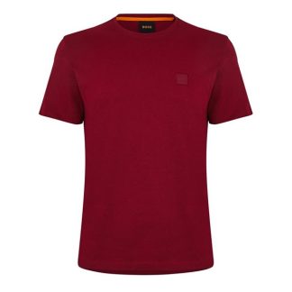 Boss Tales T-shirt Men Regular Fit T-Shirts Open Red 647 for sale