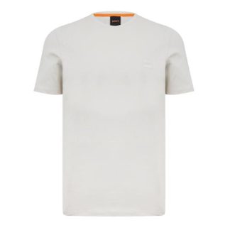 Boss Tales T-shirt Men Regular Fit T-Shirts Open White 131 for sale