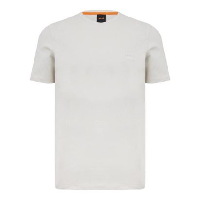 Boss Tales T-shirt Men Regular Fit T-Shirts Open White 131 for sale