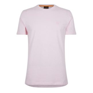 Boss Tales T-shirt Men Regular Fit T-Shirts Pas Pink 682 for sale