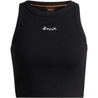 Boss Tank Top Women Crop Vests Black 001 for sale