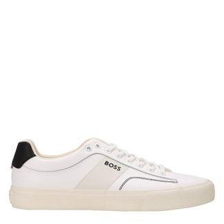 Boss Tennis Shoes Men Low Trainers White 110 for sale