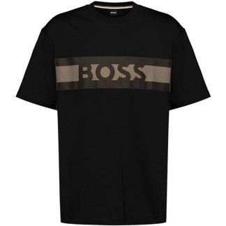 Boss Tessin 08 10249782 01 Men Regular Fit T-Shirts Black 001 for sale