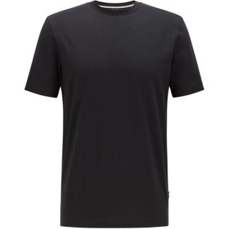 Boss Thompson 02 T Shirt Men Regular Fit T-Shirts Black 001 for sale