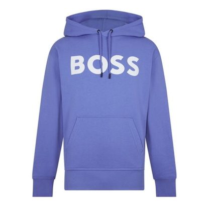 Boss We Basic Logo Hoodie Men Medium Purple  for sale