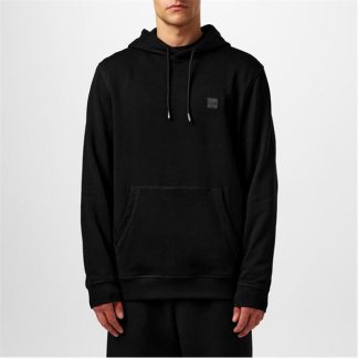 Boss Wetalk Logo Patch Hoodie Men OTH Hoodies Black 001 for sale