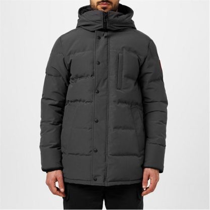 CANADA GOOSE Carson Parka Jacket Men Parka Jackets Graphite 66 for sale