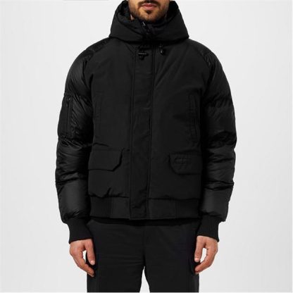 CANADA GOOSE Chilliwack Black Label Bomber Jacket Men Black 61  for sale