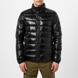 CANADA GOOSE Crofton Padded Jacket Men Puffer Jackets - Lightweight Black 61 for sale