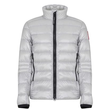 CANADA GOOSE Crofton Padded Jacket Men Puffer Jackets - Lightweight Silverbirch 200 for sale