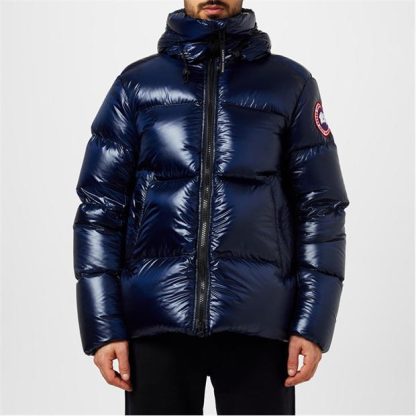 CANADA GOOSE Crofton Puffer Jacket Men Puffer Jackets - Heavyweight At Navy 63 for sale