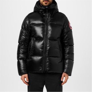 CANADA GOOSE Crofton Puffer Jacket Men Puffer Jackets - Heavyweight Black 61 for sale