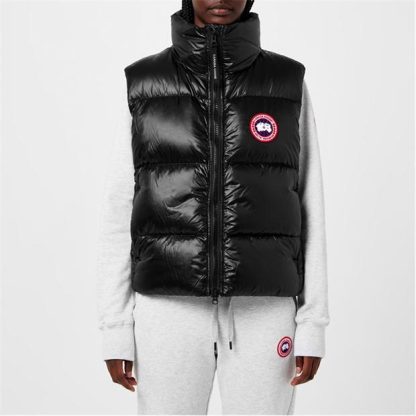 CANADA GOOSE Cypress Puffer Down Gilet Women Gilets - Heavyweight Black 61 for sale