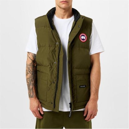 CANADA GOOSE Freestyle Crew Gilet Men Gilets - Lightweight Milt Green 49 for sale