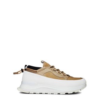 CANADA GOOSE Glacier Sneaker Men Low Trainers Tan/White 1370 for sale