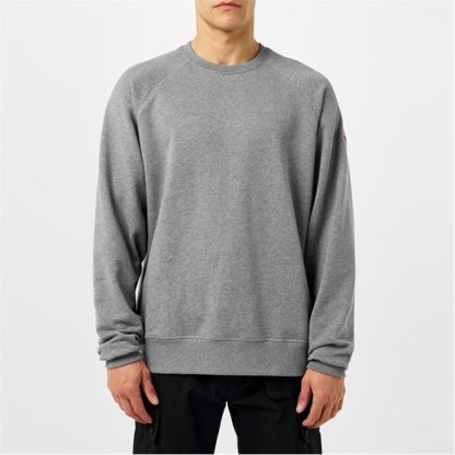 CANADA GOOSE Huron Crew Sweatshirt Men Stone 717  for sale