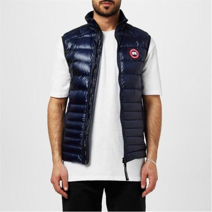 CANADA GOOSE Hybridge Vest Men Gilets - Lightweight At Navy 63 for sale